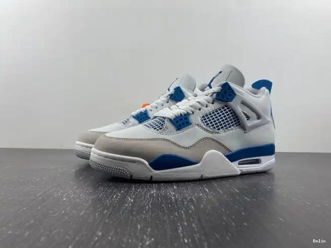Bmlin Shoes FV5029-141 Military Jordan Blue 4 Air 0609